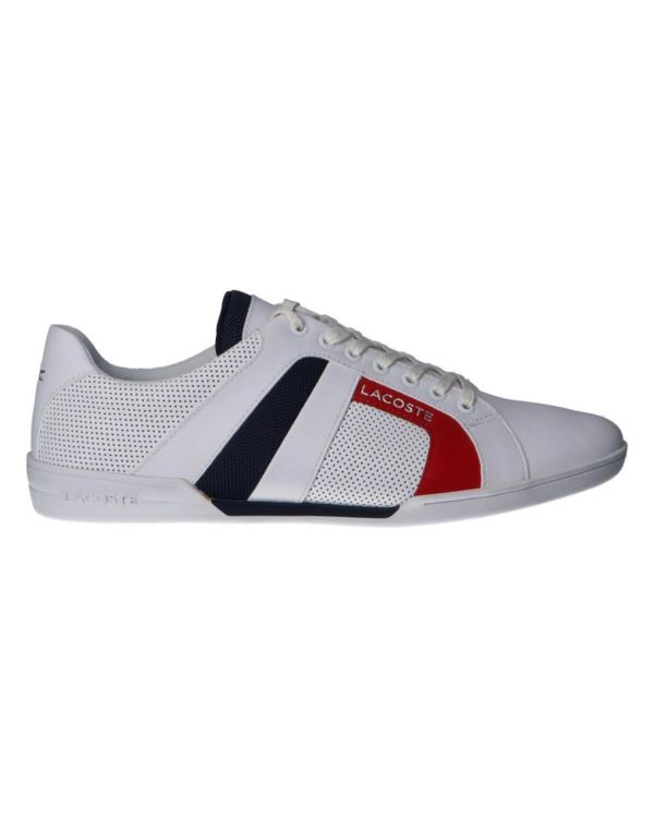 sport chaussures hommes LACOSTE 39CMA0072 CHAYMON 042 WHT NVY